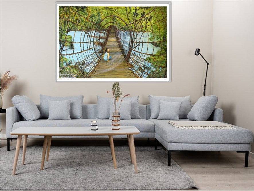 The Bridge to Hope Art Prints