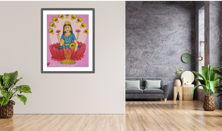 Attract Abundance with Dhana Lakshmi Artprints