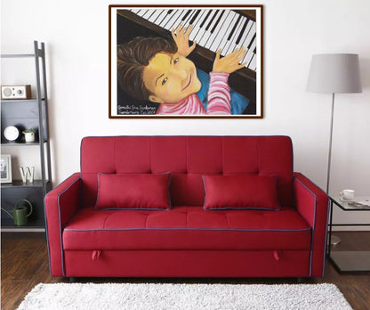 The Little Musician Art Prints