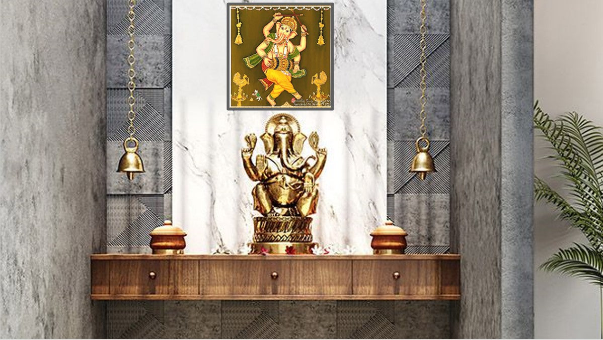 Dancing Ganesha Art Prints