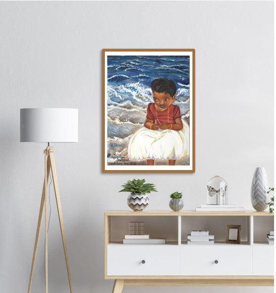 Portrait of Kayal Art Prints