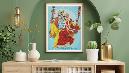 Radha Krishna Art Prints