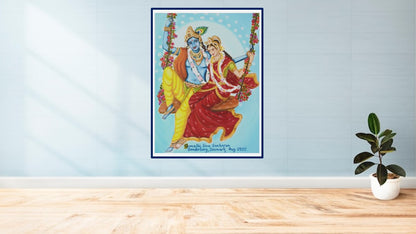 Radha Krishna Art Prints