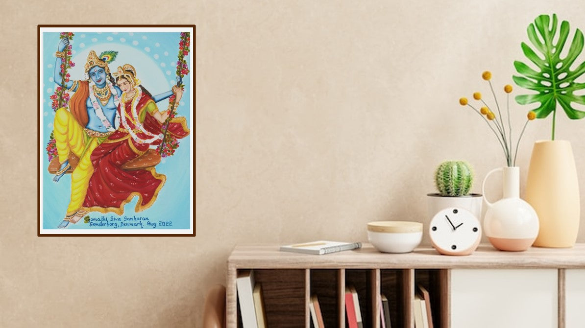 Radha Krishna Art Prints