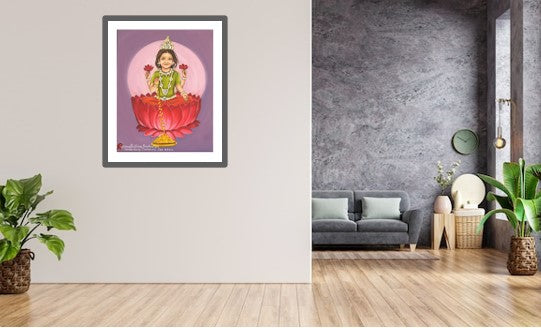 Attract Abundance with Adi Lakshmi Artprints