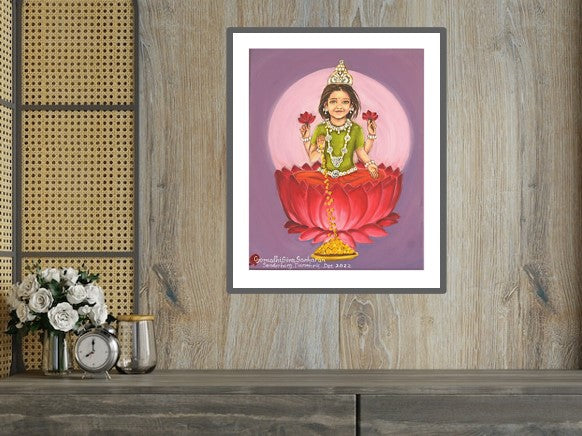 Attract Abundance with Adi Lakshmi Artprints