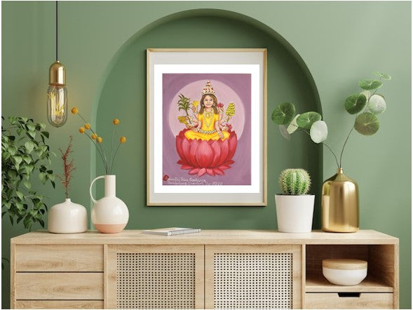 Attract Abundance with Dhanya Lakshmi Artprints