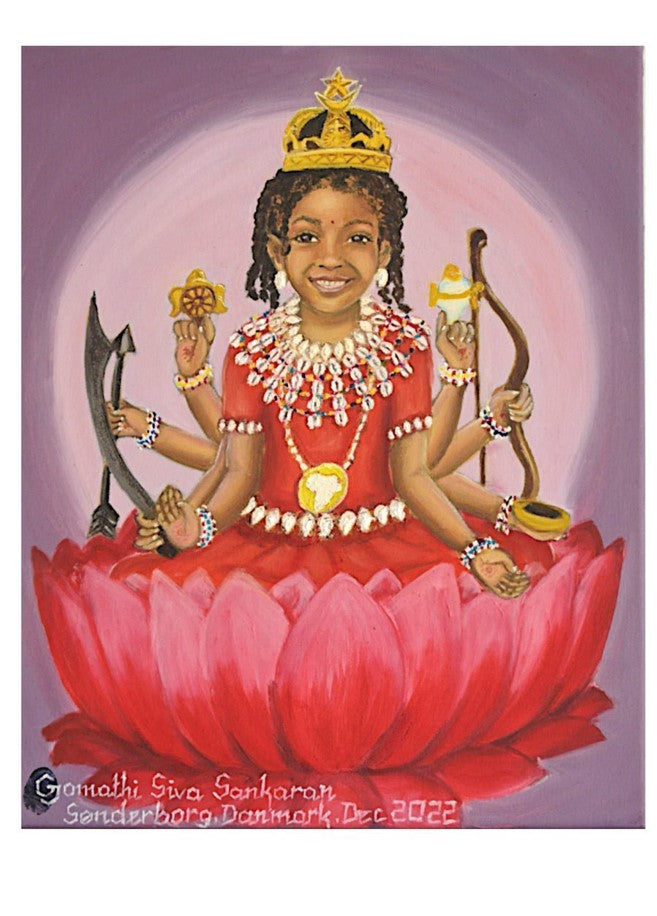 Attract Abundance with Dhairya Lakshmi Artprints