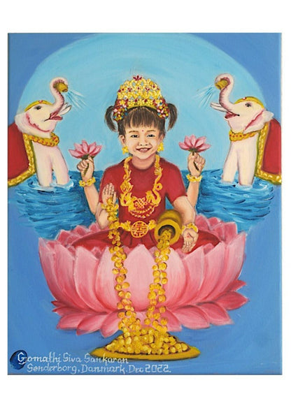 Attract Abundance with Gaja Lakshmi Artprints