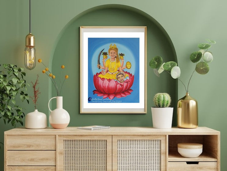 Attract Abundance with Santhana Lakshmi Artprints