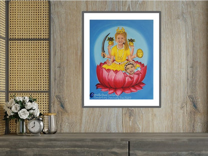 Attract Abundance with Santhana Lakshmi Artprints