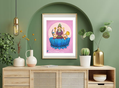 Attract Abundance with Vijaya Lakshmi Artprints