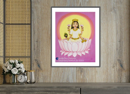 Attract Abundance with Vidya Lakshmi Artprints