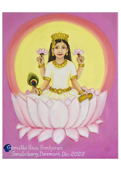 Attract Abundance with Vidya Lakshmi Artprints