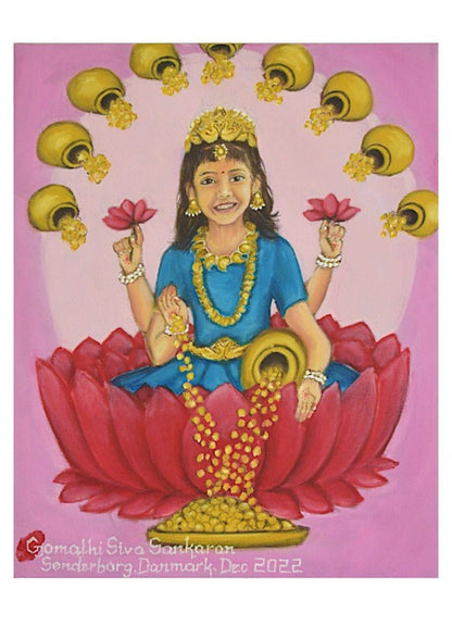 Attract Abundance with Dhana Lakshmi Artprints