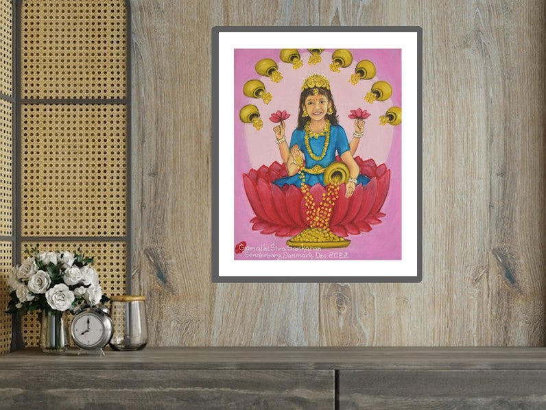 Attract Abundance with Dhana Lakshmi Artprints