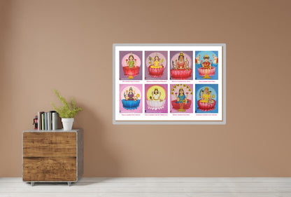 Attract abundance with Ashtalakshmi Artprints