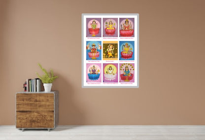 Attract abundance with Ashtalakshmi and Dancing Ganesha Artprints