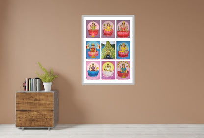 Attract abundance with Ashtalakshmi and Bilva Lakshmi Artprints