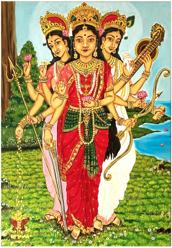 Adiparashakthi Art Prints