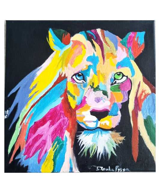 The Lion - Guhapriya 13x18 cm Art Prints