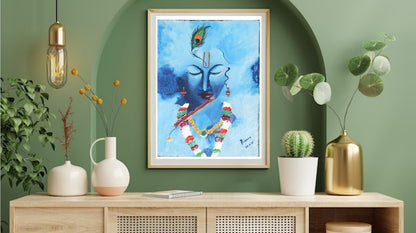 Krishna – Prianka Achuthan Art Prints