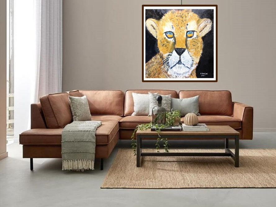 Harinipriya's Cheetah 13x18 cm Art Prints